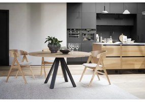 Natúr színű étkezőszék szett 2 db-os Waterton - Rowico