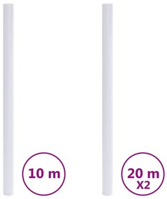 matt átlátszó szürke PVC ablakfólia
