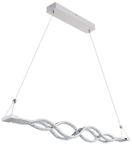 Globo 67109-30 - LED Szabályozható csillár zsinóron PILLA 1xLED/30W/230V + távirányító