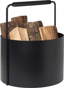 Blomus Ashi Fa tároló doboz fekete tartó
