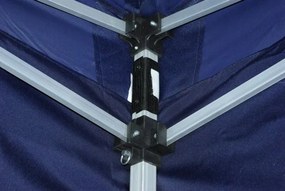 GARTHEN Kerti sátor összecsukható PROFI 3 x 6 m kék