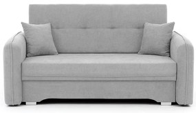 Kihúzható 2 személyes kanapé LAINE, világosszürke