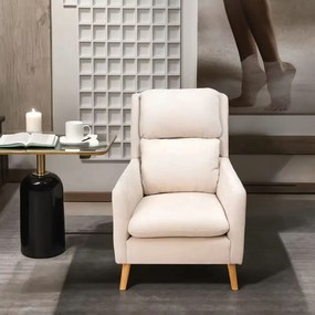 Relaxfotel, bézs, DEMIR