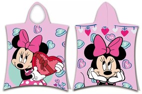 Disney Minnie Sweets strand törölköző poncsó 50x115cm