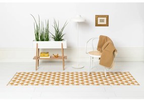 Okkersárga kültéri-beltéri szőnyeg 60x70 cm Dana Ochre – Pappelina