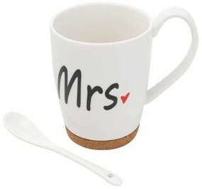 Florina porcelán bögre Mrs., 320 ml