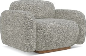 Szürke fotel Ailani – Makamii