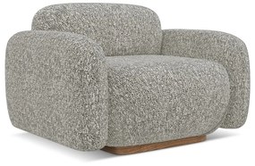 Szürke fotel Ailani – Makamii