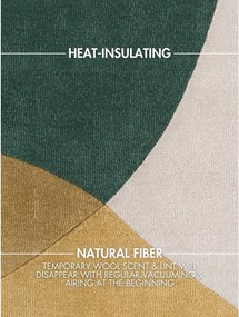 Kézi szövésű gyapjú szőnyeg 200x300 cm Hackney Clarissa – Ted Baker