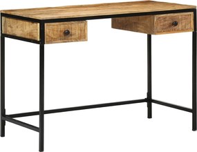vidaXL Íróasztal fiókkal tárolóval Barna 105 x 50 x 75 cm