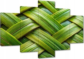 Vászonkép 120x80 Zöld zsinór Zöld ratt