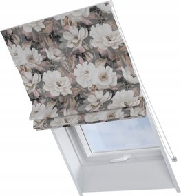 Kész redőny Rimini tetőtéri ablakra 50x60cm fekete