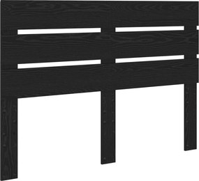 vidaXL Fejtámla Fekete tölgy 140 cm Faanyag