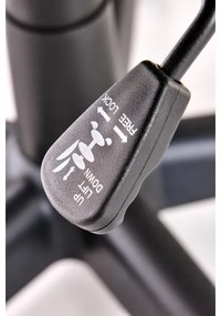 KENU irodai szék, fekete/piros