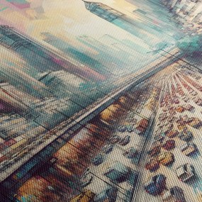 Kép - Városi élet (120x50 cm)