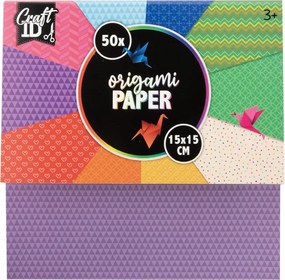 Színes Craft origami papír 15x15 cm