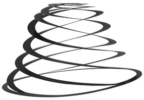 Acél lámpabúra fekete 50 cm - Spiral