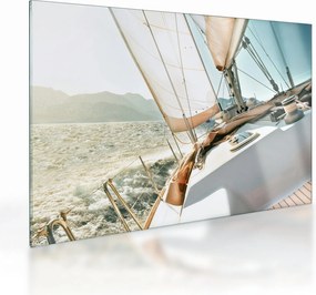 Üveg kép - Yacht (70x50 cm)