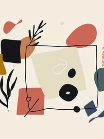 Poszter 15x20cm Absztrakt Párbeszéd