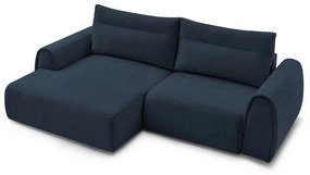 Sötétkék sarokkanapé Aden – Bobochic Paris