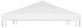 fehér pavilon-tetőponyva 270 g/m² 4 x 3 m