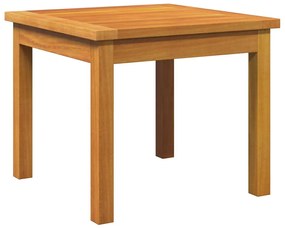 vidaXL Oldal asztal Olaj Természetes Tömör Akácfa