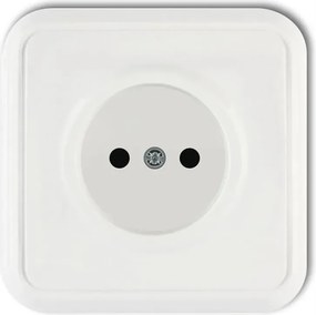 Egyes aljzat Kontakt földelés nélkül, komplett Liza kerettel Karlik