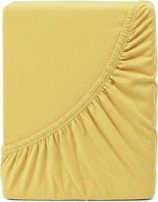 4Home IDEAL jersey lepedő sárga, 90–100 x 200 cm, 90–100 x 200 cm