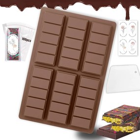 Dailienfus Szilikon Forma Dubaji Csokolådéhoz Készlet Tartozékokkal