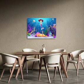 Kép - Vízi tündér (üvegen) (70x50 cm)
