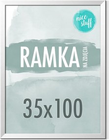 Képkeret 35x100 Képkeret 100x35 Képkeret Ezüst