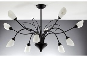 Jupiter 2056 - Csillár rúdon GLORIOSA 10xG9/14W/230V fekete