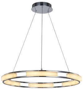 ITALUX MD17006017-6A THEODORE Modern Led Függesztett Lámpa Króm LED IP20