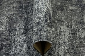 Hurkapálca Szőnyeg Nappaliba Szürke Grafit Beton Marl Filc 100x200 cm