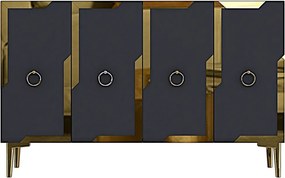 Seza 120 - Anthracite, Gold