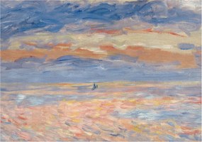 Dekoratív fotótapéta falra Egyszerű összeszerelés Tengeri tájkép 312x219 Ragasztó