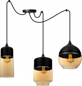 Mennyezeti Lámpa Lógó Csillár Üveg Díszléc Loft Pók Nappali Étkező