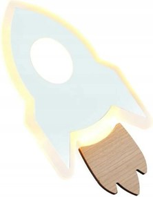 Aca Lighting fali lámpa Led 5.5W 3000K 385lm Nasa fehér Mdf 24X13X3.8