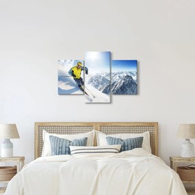 Kép - Síelő (90x60 cm)