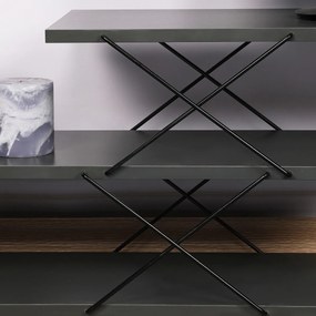 TV asztal Zigzag antracit