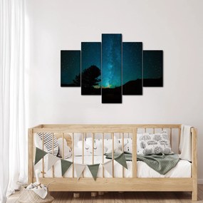 Egy éjszakai égbolt csillagokkal (150x105 cm)