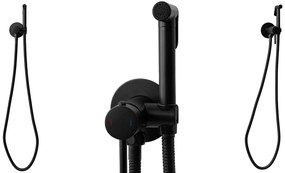 Rea  Lungo Loop black süllyesztett bidé csaptelep