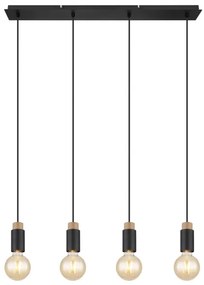 Globo 54045-4H - Csillár zsinóron MATTI 4xE27/40W/230V