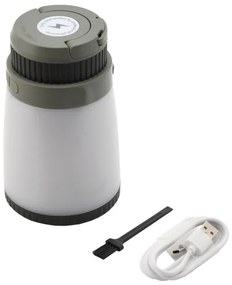 LED Hordozható újratölthető lámpa rovarcsapdával LED/2W/1800mAh/3xAAA IPX4 zöld