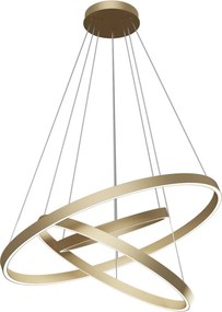 MAYTONI MOD058PL-L100BS4K RIM Modern Led Függesztett Lámpa Sárgaréz LED IP20