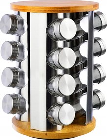 Fűszertartó Forgó Fűszertartó Állvány 17EL