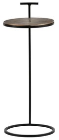 Fém kerek tárolóasztal 26x26 cm Position – WOOOD