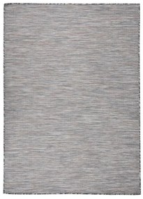barna-kék lapos szövésű kültéri szőnyeg 200 x 280 cm