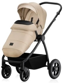 Lionelo - MERIL 2 az 1-ben kombinált babakocsi Beige Sand