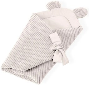 Bézs kordbársony babapólya 35x65 cm – Meowbaby